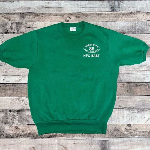 🏈Rare Vintage Chalk Line NFC East Football Crewneck Pullover Sweater | L - Picture 1 of 7